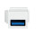 Keystone Verbinder USB-A 3.0 Buchse > Buchse, 16,7mm breit