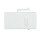 Cat.6 Keystone Kupplung 2 x RJ45 UTP 14,5 mm breit, wei&szlig;
