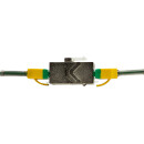Cat.6A Keystone Kupplung 2 x RJ45 STP, nur 14,6 mm breit