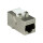 Cat.6A Keystone Kupplung 2 x RJ45 STP, nur 14,6 mm breit