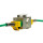 Cat.6A Keystone Kupplung 2 x RJ45 STP, nur 14,6 mm breit