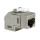 Cat.6A Keystone Kupplung 2 x RJ45 STP, 90&deg; gewinkelt