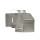 Cat.6A Keystone Kupplung 2 x RJ45 STP, 90&deg; gewinkelt