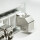 Cat.6A Keystone Kupplung 2 x RJ45 STP, 90&deg; gewinkelt