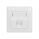 Unterputzdose f&uuml;r 1 Keystone Modul, 45&deg; Auslass,...