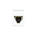 Patchkabelverbinder 1:1 Cat.6A 10GE UTP, wei&szlig;
