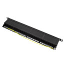 Cat.6A Patchpanel 24 Ports, geschirmt, 19" Einbau, 0,5 HE, schwarz