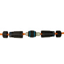 Outdoor Verbinder f&uuml;r CAT6A & CAT7 Kabel, IP68, werkzeuglos