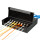 Konsolidierungspunkt-Geh&auml;use 8/12-Port &ndash; schwarz, Stahlgeh&auml;use mit IP20