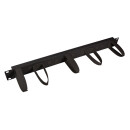 19" Kabelf&uuml;hrung 1HE mit 5 dreh- und...