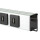 19" Steckdosenleiste mit 8 x USB Ladefunktion, mit Schalter