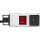 19" Steckdosenleiste mit 8 x USB Ladefunktion, mit Schalter