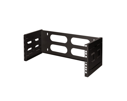 19" Wandhalterung 4 HE, schwarz