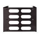 19" Wandhalterung 8 HE, schwarz
