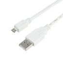 USB 2.0 Daten- und Ladekabel, USB-A auf Micro USB-B, 1m,...