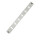 1HE Frontblende f&uuml;r 19" Splei&szlig;box RAL7035, lichtgrau 6x SC Duplex, ST Duplex / LC Quad