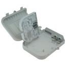 FTTH Anschlussbox f&uuml;r 12 Faser, IP 67, 200x215x54mm