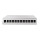 Konsolidierungspunkt-Geh&auml;use 12-Port &ndash; Tisch, Wand oder Hutschiene, lichtgrau RAL 7035