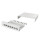 Konsolidierungspunkt-Geh&auml;use 8-Port &ndash; Tisch, Wand oder Hutschiene, lichtgrau RAL 7035
