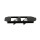 Bodentankeinsatz f&uuml;r 6 Ports &ndash; 2&times;3 Keystone Module, Schwarz RAL 9005