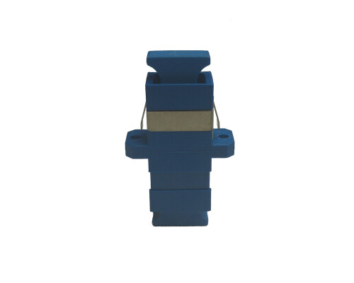 SC Simplex Kupplung Verbinder, Kunststoffgeh&auml;use, Singlemode, blau