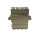 LC 4-fach Kupplung, Metallgeh&auml;use, Singlemode, mit...