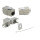 Keystone Jack, Super slim, Cat 6a (Module) 500 MHz STP Toolless 180&deg;, Zertifizierung: GHMT