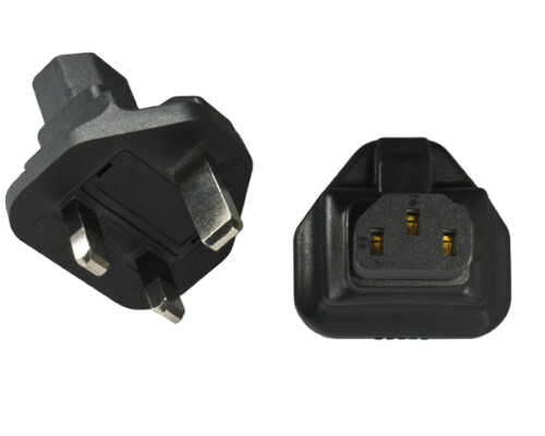 Yung-Li Stromadapter England UK  YL-6012 GB BS1363 5A St./IEC 60320-C13Bu.