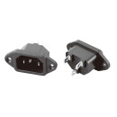 IEC 60320-C14 Dose zum Schrauben R-301