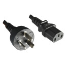 Netzkabel Argentinien YP-37/YC-12, 0,75mm_, 1,8m ARG...