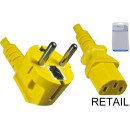 DINIC Netzkabel YP-22/YC-12, 0,75mm_, VDE, 1,8m Schuko...