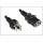Netzkabel Japan YP-12/YC-12, 0,75mm_, VCTF, 1,8m JPN 3pin/IEC 60320-C13, JET, PSE, schwarz