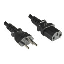 Netzkabel Schweiz YP-46/YC-12, 1mm_, SEV, 5m CHE 3pin...