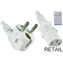 DINIC Netzkabel YP-22/YC-12, 0,75mm_, VDE, 1,8m Schuko...